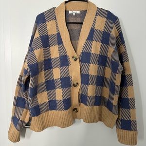 Madewell Bayberry Cardigan Sweater